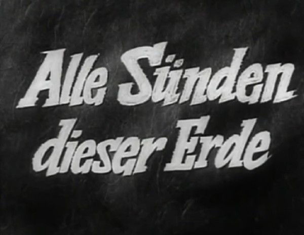 ALLE SÜNDEN DIESER ERDE 1958