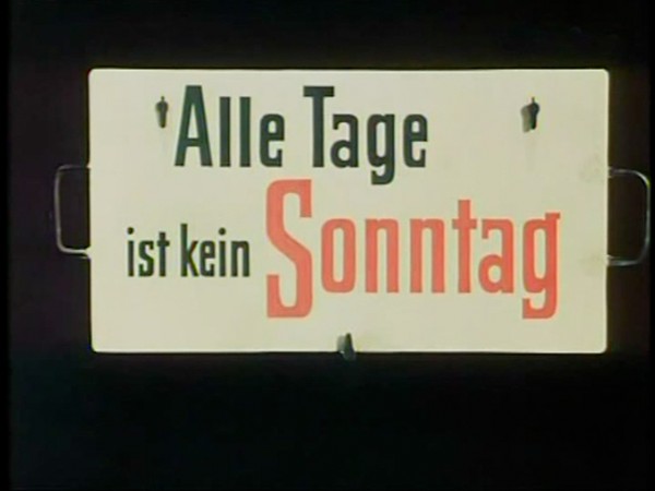 ALLE TAGE IST KEIN SONNTAG 1959