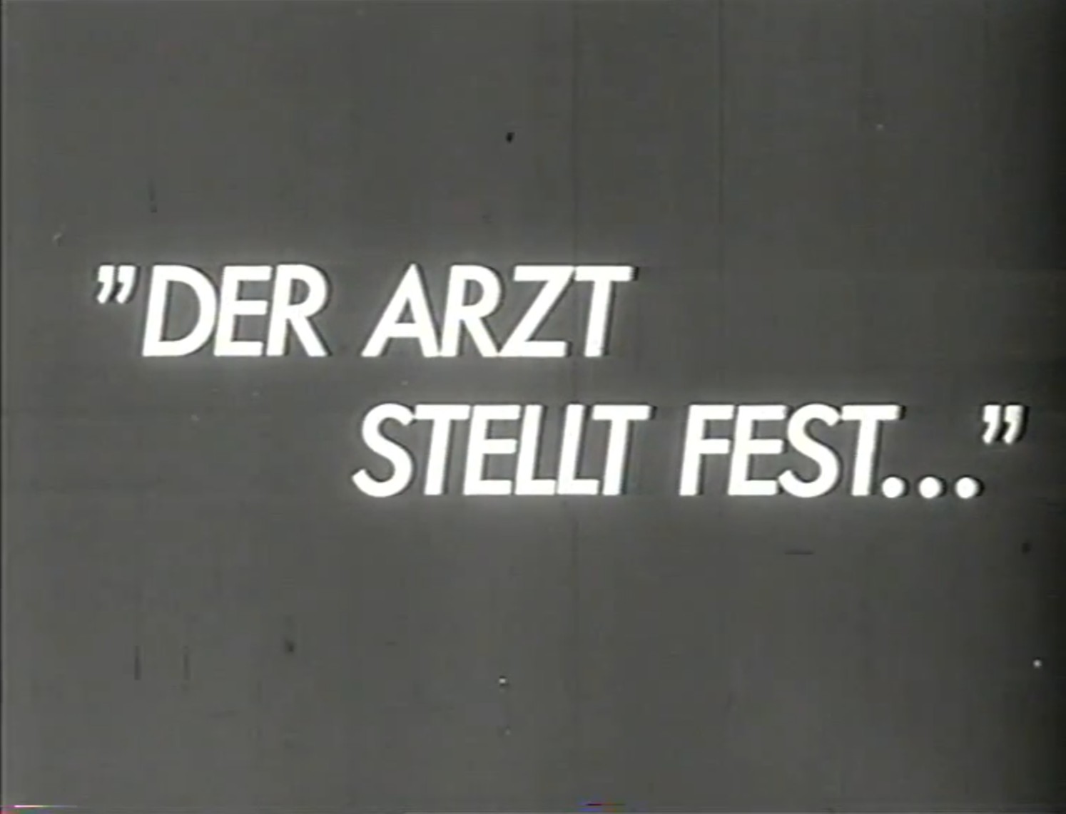 ANGEKLAGT NACH 218 1965