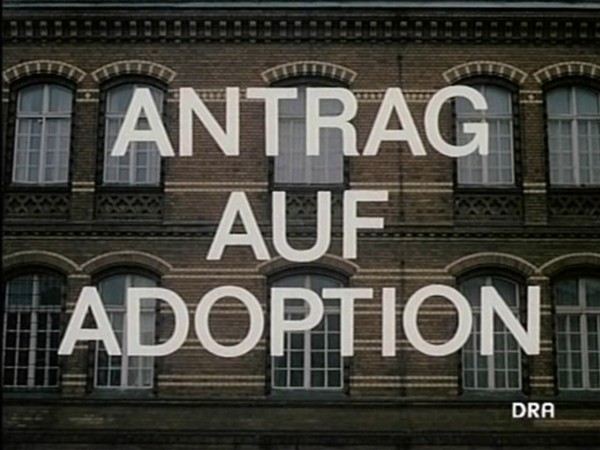 ANTRAG AUF ADOPTION 1983