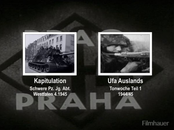 AUSLAND TONWOCHE 1944/45 Part 1 - SURRENDER HEAVY Pz. Jgr. Abt 1945