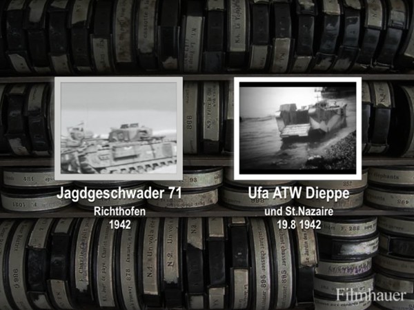 AUSLAND TONWOCHE 1942 DIEPPE, ST. NAZAIRE - JG 71 RICHTHOFEN 1942