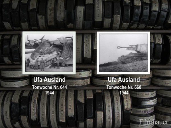 AUSLAND TONWOCHE 644 & 668 (Normandy) 1944