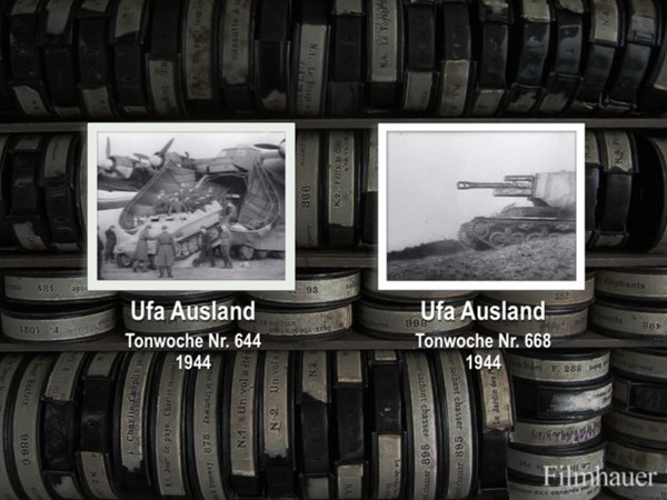 AUSLAND TONWOCHE 644 & 668 (Normandie) 1944