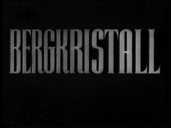 BERGKRISTALL 1954