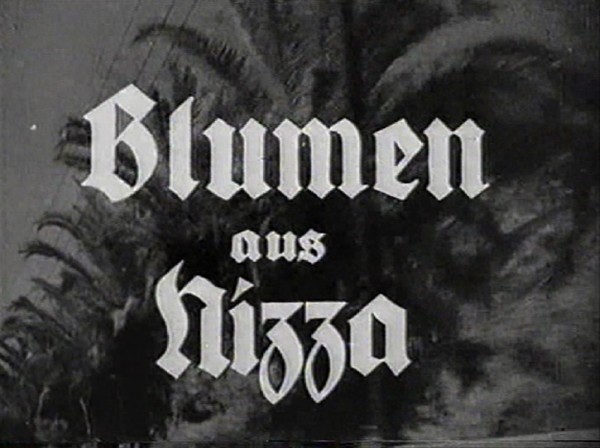 BLUMEN AUS NIZZA 1936