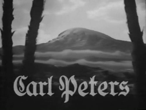 CARL PETERS 1941