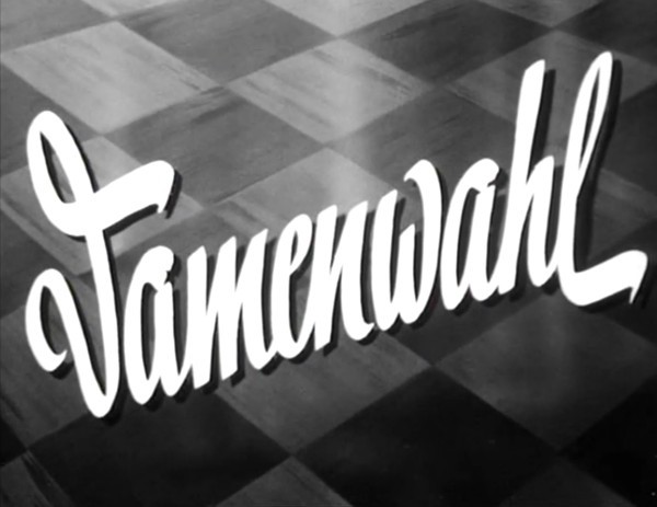 DAMENWAHL 1953