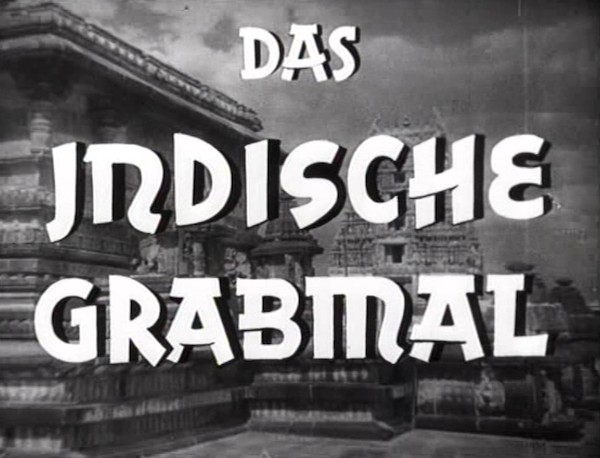 DAS INDISCHE GRABMAL 1938