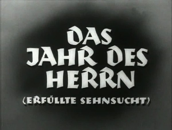 DAS JAHR DES HERRN 1950