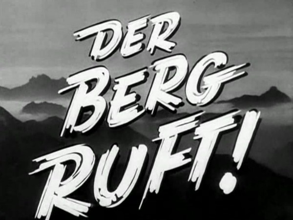 DER BERG RUFT 1937