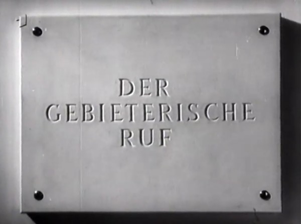 DER GEBIETERISCHE RUF 1944