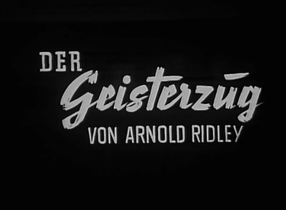 DER GEISTERZUG 1957