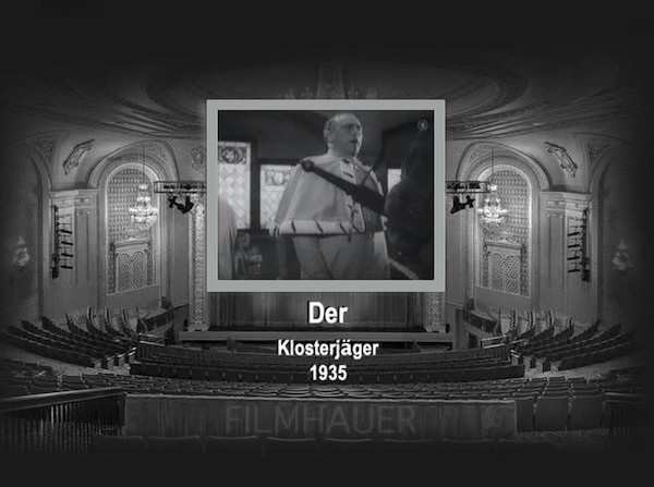 DER KLOSTERJÄGER 1935