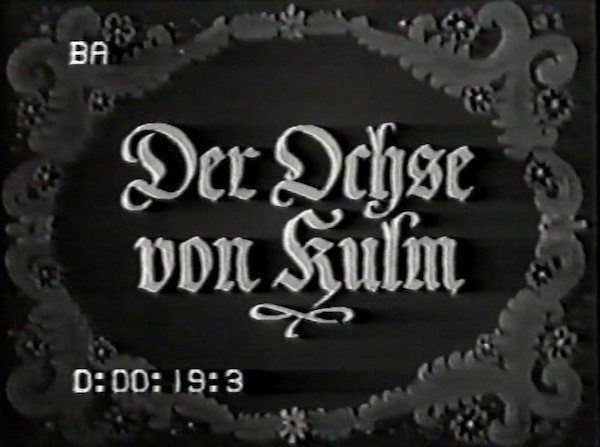 DER OCHSE VON KULM 1955