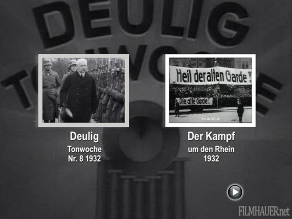 DEULIG TONWOCHE 8 1932 - KAMPF UM DEN RHEIN 1932 - DEUTSCHE REICHSWEHR MANOVERBILDER 1931