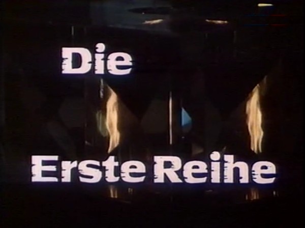 DIE ERSTE REIHE 1987