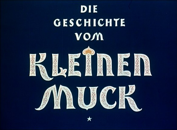 DIE GESCHICHTE VOM KELEINEN MUCK 1953
