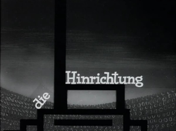 DIE HINRICHTUNG 1967