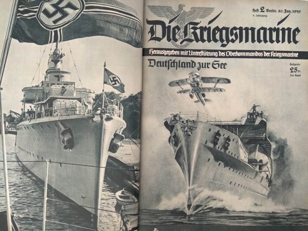 DIE KRIEGSMARINE 1939, 40, 41, 42, 43 und 44