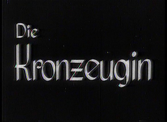 DIE KRONZEUGIN 1937