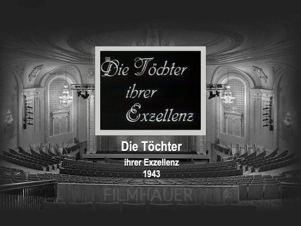 DIE TÖCHTER IHRER EXCELLENZ 1934