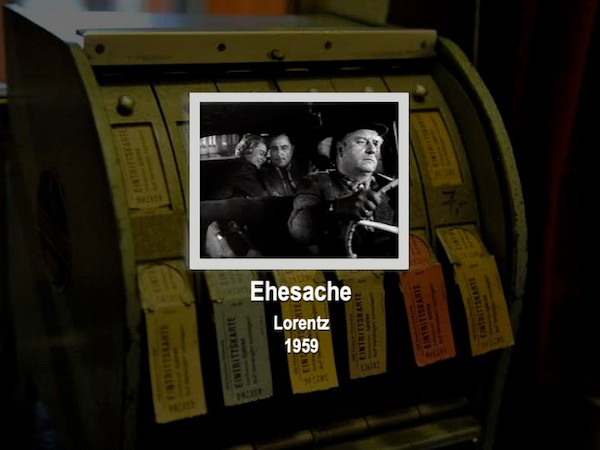 EHESACHE LORENTZ 1959