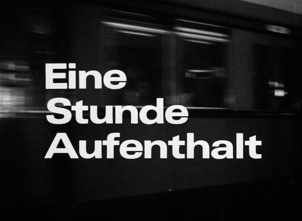 EINE STUNDE AUFENTHALT 1975