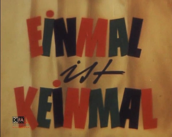 EINMAL IST KEINMAL 1955