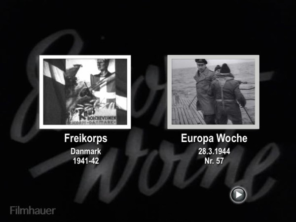 EUROPA WOCHE 1944 57 / 58 - FREIKORPS DANMARK 1941-42