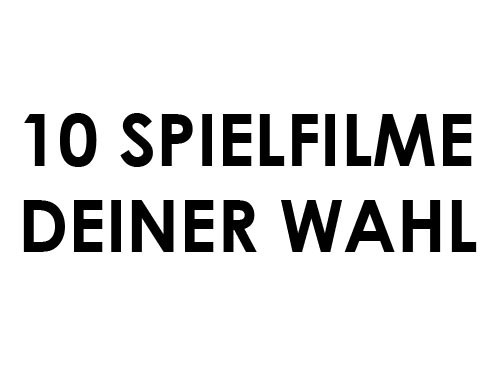 10 SPIELFILME DEINER WAHL - DVD oder USB PEN