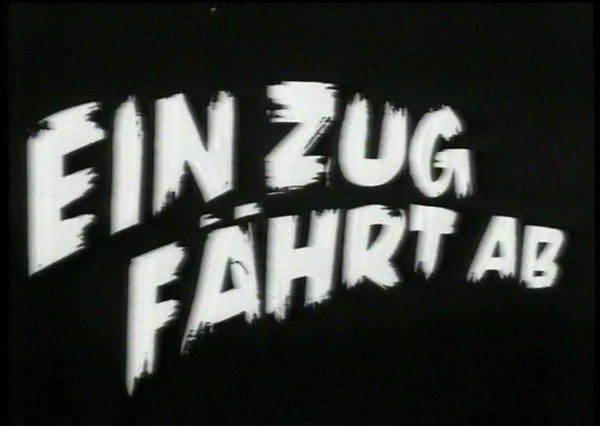 EIN ZUG FÄHRT AB 1942