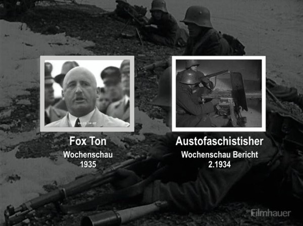 FOX TON WOCHENSCHAU 1935 - AUSTRIAN FASCIST REPORT VIENNA 2.1934