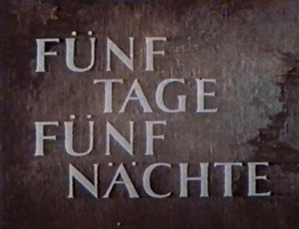 FÜNF TAGE FÜNF NÄCHTE 1961