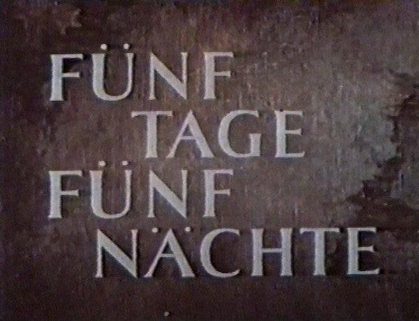 FUENF TAGE FUENF NAECHTE 1961