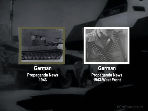 GERMAN PROPAGANDA AND NEWSREEL 1943 English Language