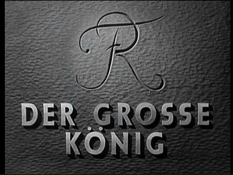 DER GROSSE KOENIG 1942 - Veit Harlan