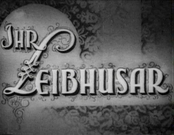 IHR LEIBHUSAR 1937