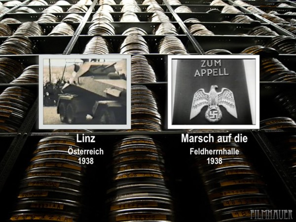 MARCH TO THE FELDHERRNHALLE 1938 - LINZ AUSTRIA 1938