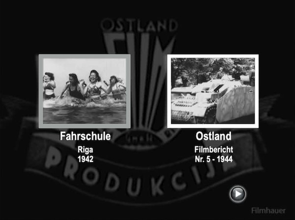 OSTLAND FILMBERICHT 1944 Part 5 & 6 - DRIVING SCHOOL FOR WOMEN RIGA 1942