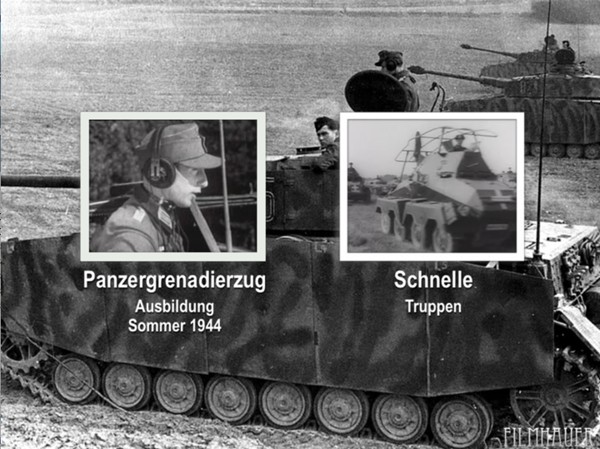 PANZERGRENADIERZUG AUSBILDUNG 1944 - SCHNELLE TRUPPEN