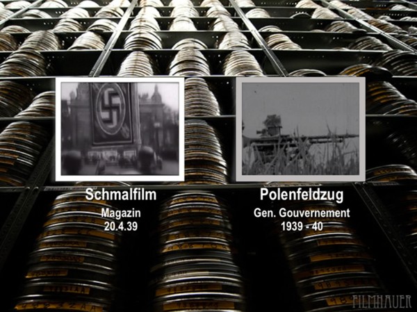 SCHMALFILM MAGAZIN 20.4.39 - POLENFELDZUG & GEN. GOUVERNEMONT 39/40