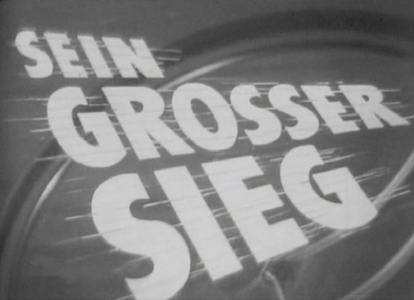 SEIN GROSSER SIEG 1952