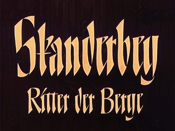 SKANDERBEG RITTER DER BERGE 1953
