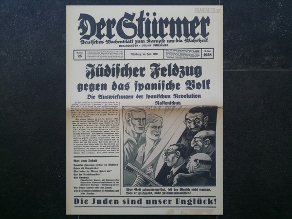 DER STUERMER Nr. 25 - 6.1938 (pdf Format)