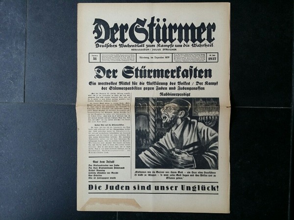 DER STURMER Nr. 51 - 12.1937 (pdf Format)