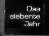 DAS SIEBENTE JAHR 1968