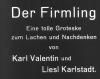 DER FIRMLING 1934 - Short film