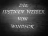 DIE LUSTIGEN WEIBER VON WINDSOR 1950