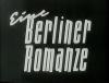 EINE BERLINER ROMANZE 1955